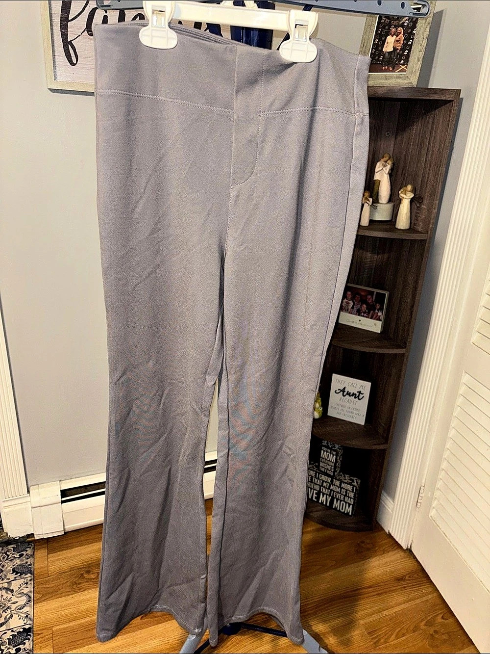 Halara Wide Leg Pants in Gray Size Small Like New